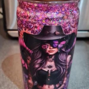 16oz Acrylic Tumbler Snow-Globes