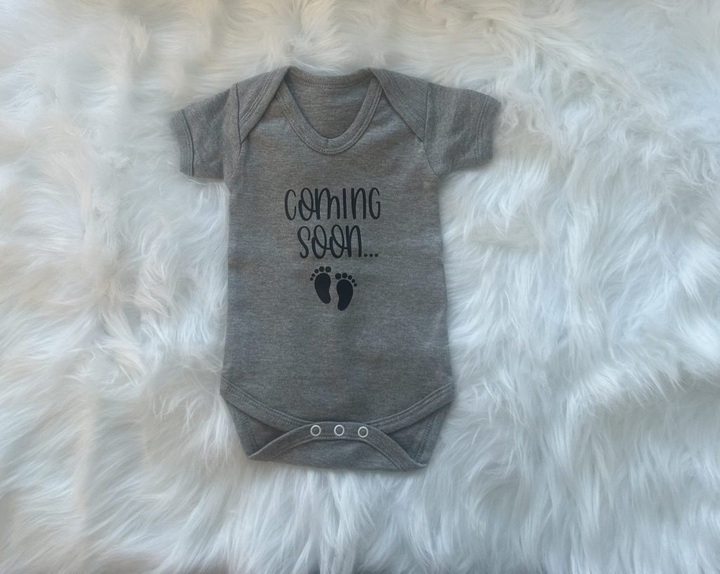 Pregnancy Annoucement Baby Vest