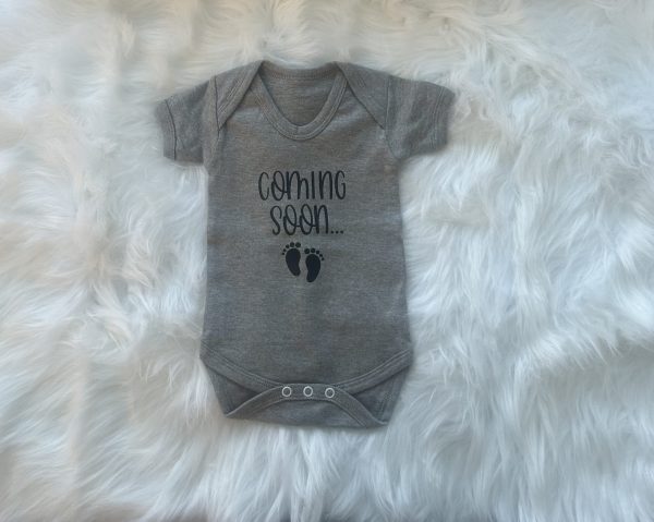 Pregnancy Annoucement Baby Vest