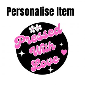 Personalise item