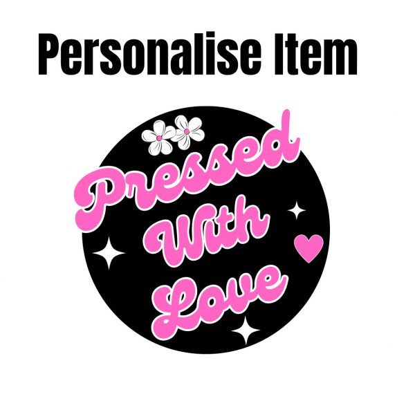 Personalise item