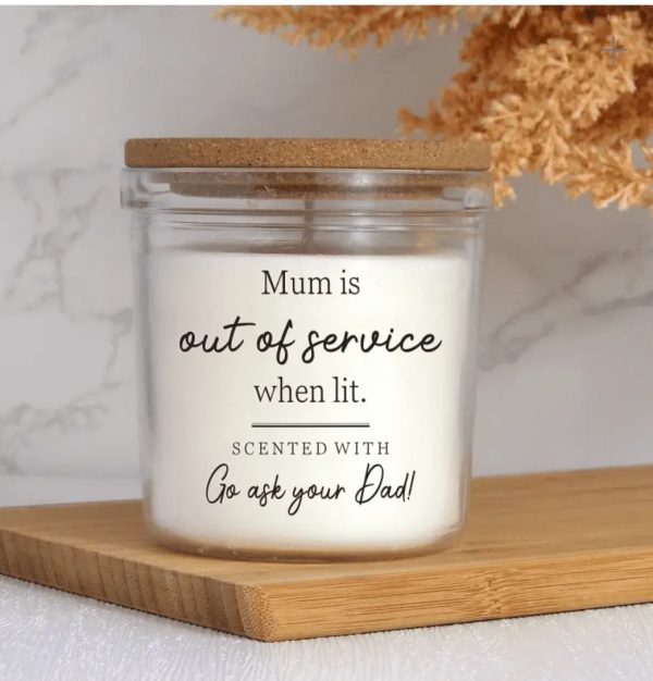 Out Of Service Candle