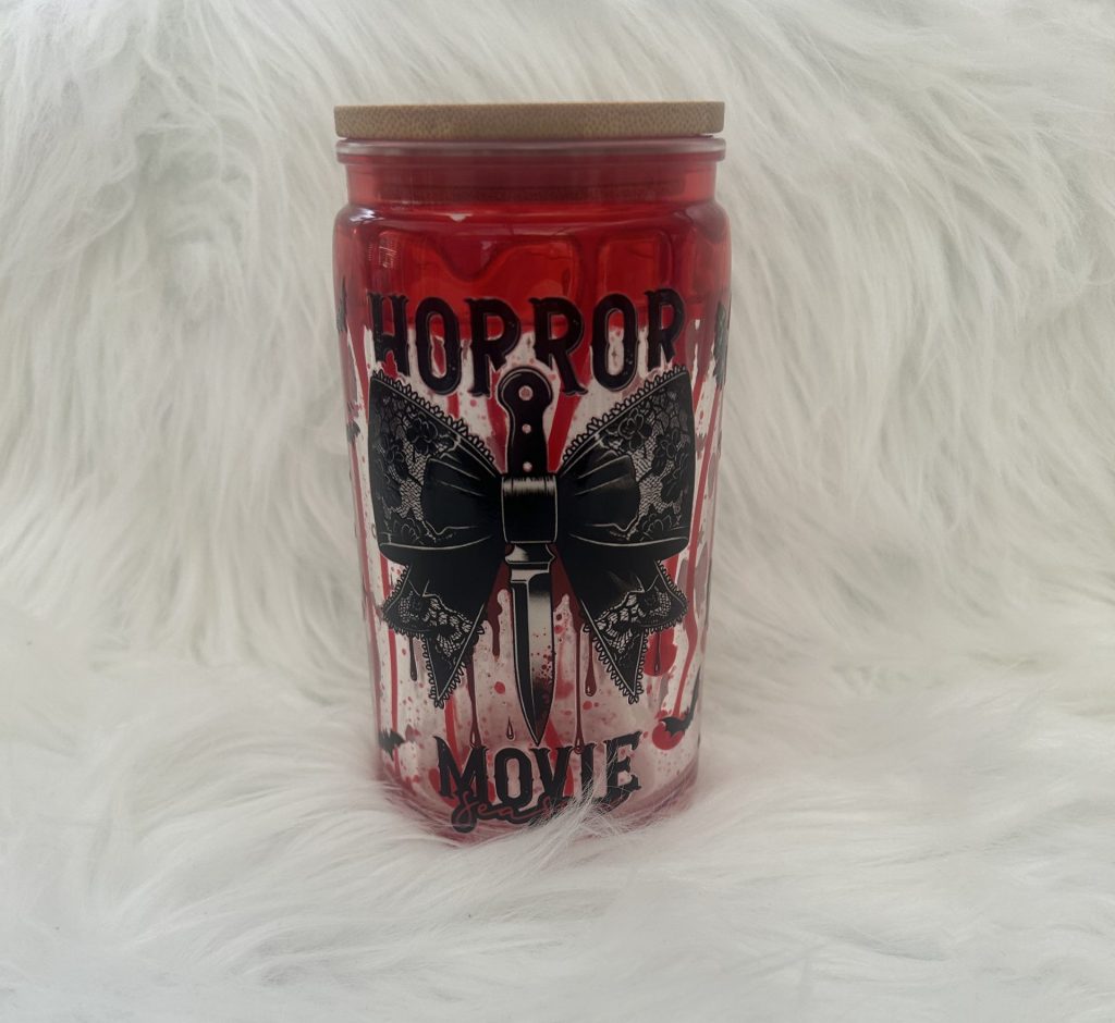 Custom Lava Drip Snow Globe Tumbler