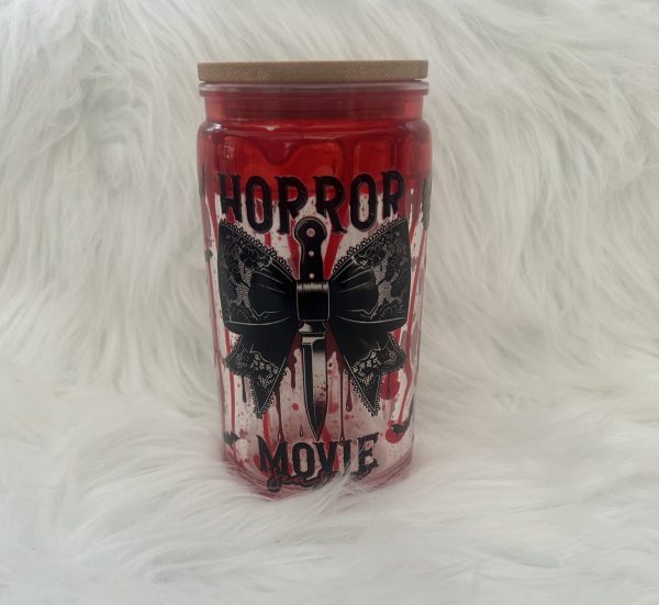 Custom Lava Drip Snow Globe Tumbler