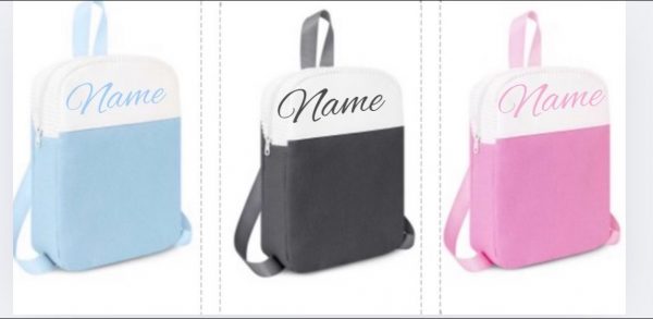 Kids Mini Canvas Backpack