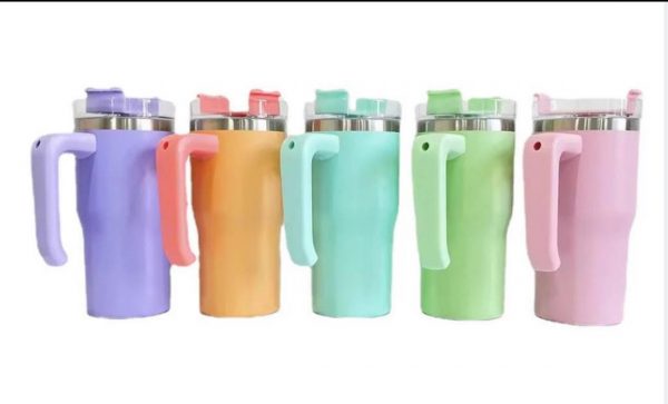 20oz Stainless Steel Handled Tumbler