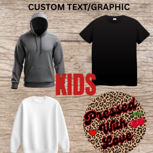 Kids Custom Text/Graphic Item