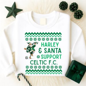Santa Football Xmas Sweater