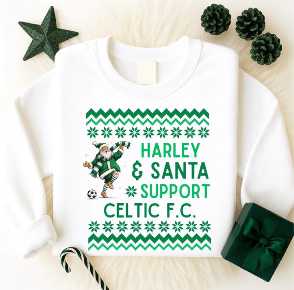 Santa Football Xmas Sweater