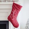 Personalised Velvet Stocking - Image 2