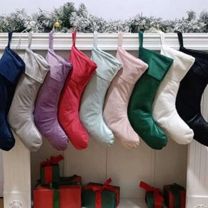 Personalised Velvet Stocking