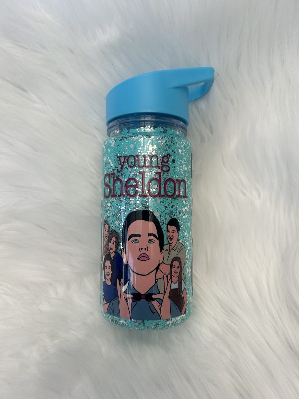 Kids 12oz No Flow Glitter Globe