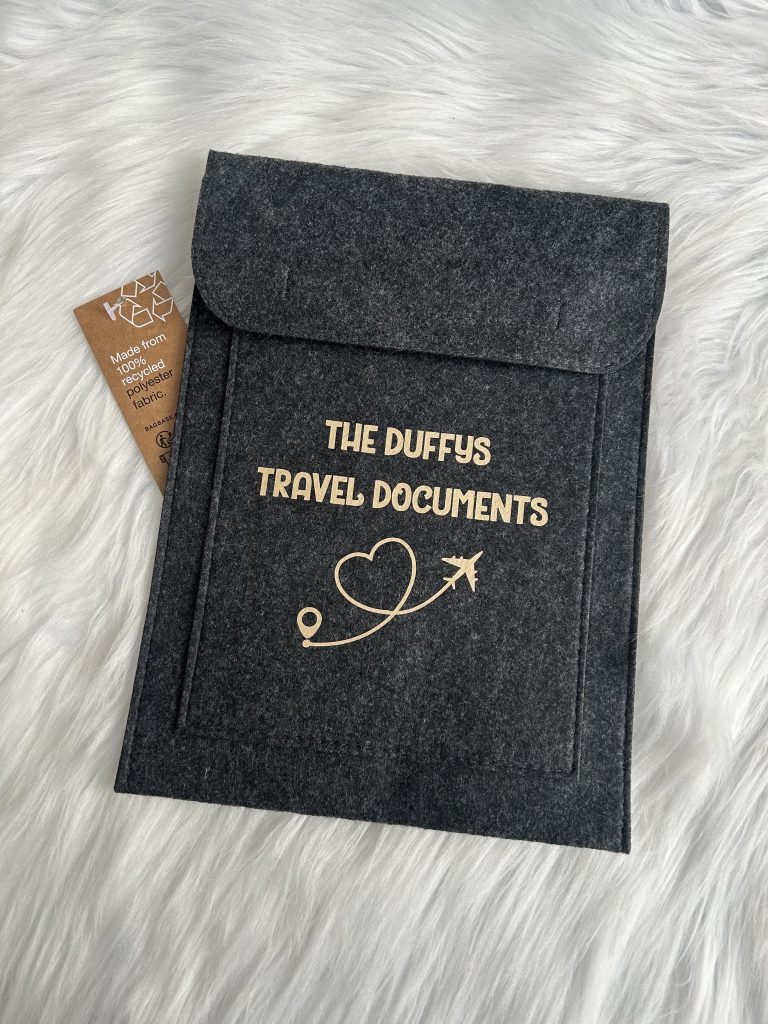 Travel Documents Folder