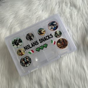 Personalised Compartment Snack Box