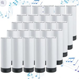 20oz Stainless Steel Speaker Tumbler